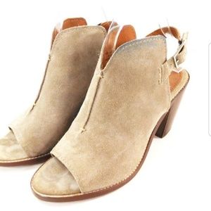 Frye Courtney Sling block heel mules